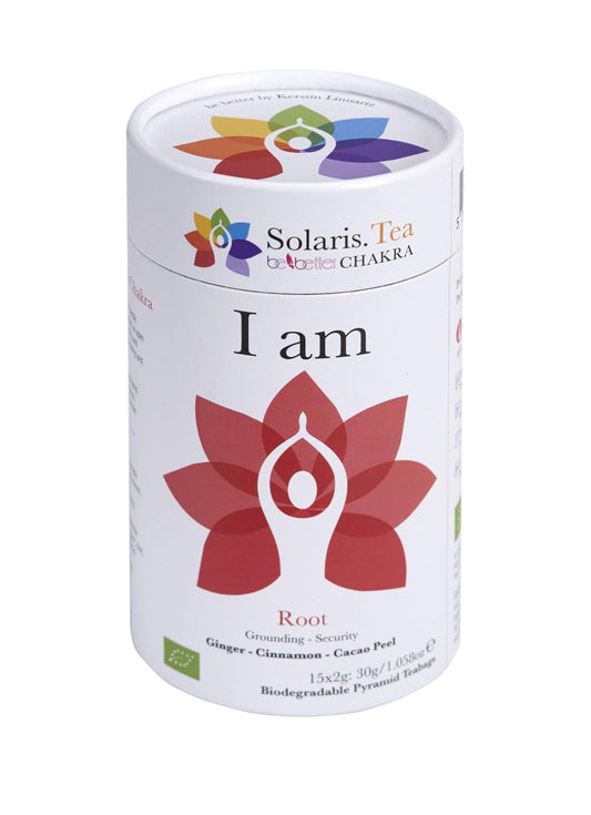 I Am - Root Chakra Organic Pyramid Teabags BeBetter Chakra Teas bebetter 